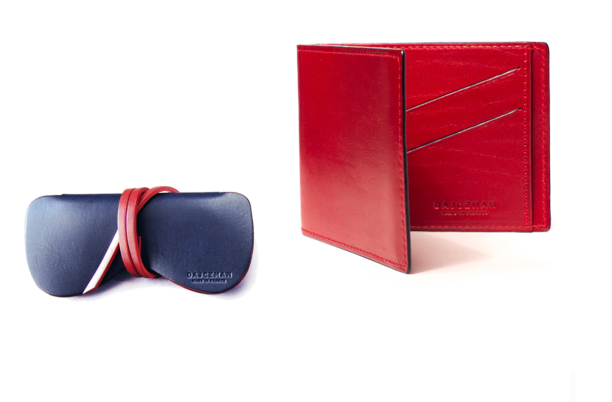 Dajczman LB2, accessoire pour lunette de soleil en cuir Made in Paris
